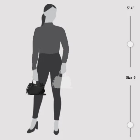 Kate Spade Dumpling Mini Leather Satchel Crossbody in Red Jam KI859 - Picture 6 of 6